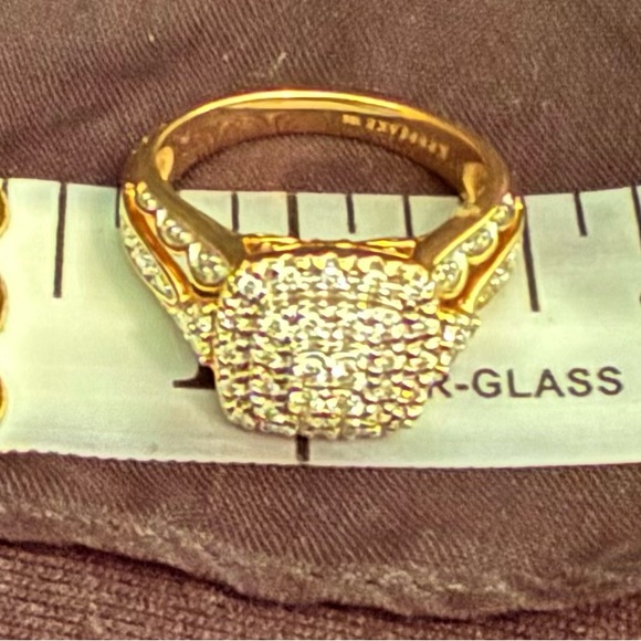 KEEPSAKE the Label Yellow Gold 3/8 CTTW Diamond Ring - Picture 7 of 8